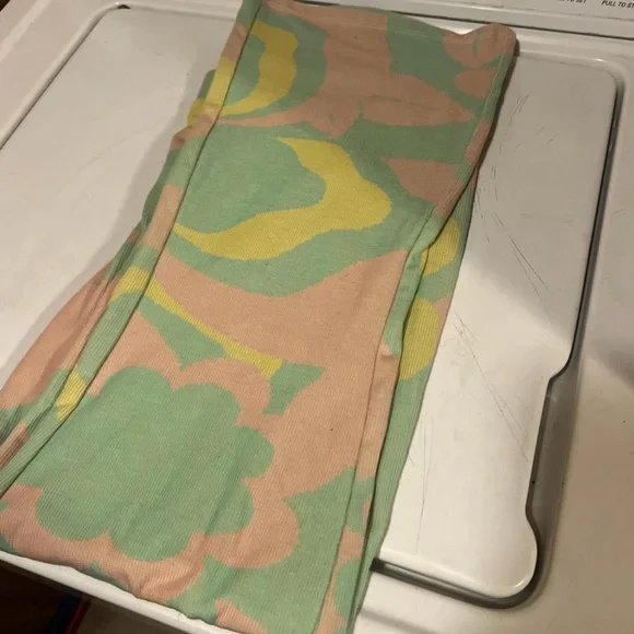 Zara NWT Pastel Camo Patterned Women's Leggings Pants - Picture 4 of 6